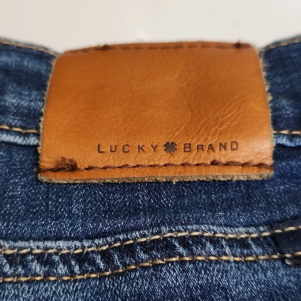 Lucky Brand Charlie Skinny Dark Blue Jeans - Picture 6 of 6